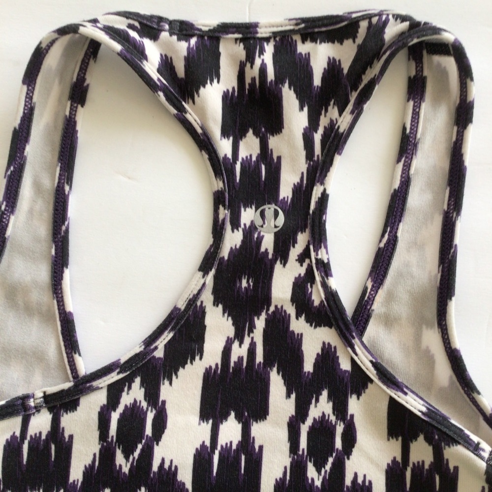 LULULEMON IKAT RACERBACK TANK TOP SIZE 4 - Picture 10 of 10